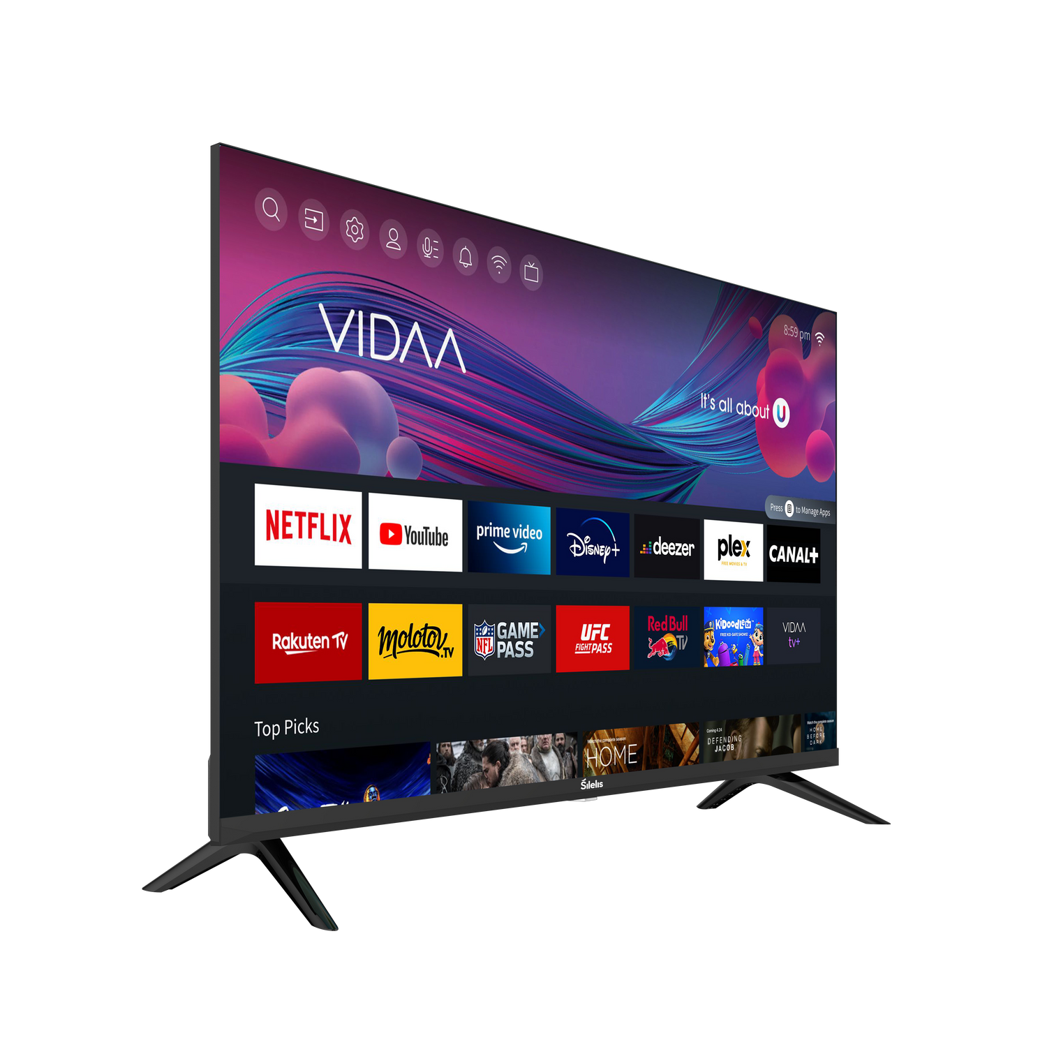 Televizorius Šilelis TV-43